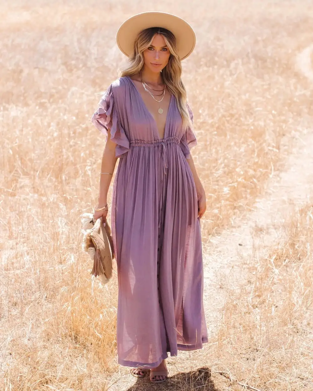 Live The Life You Long To Boho Maxi Dress