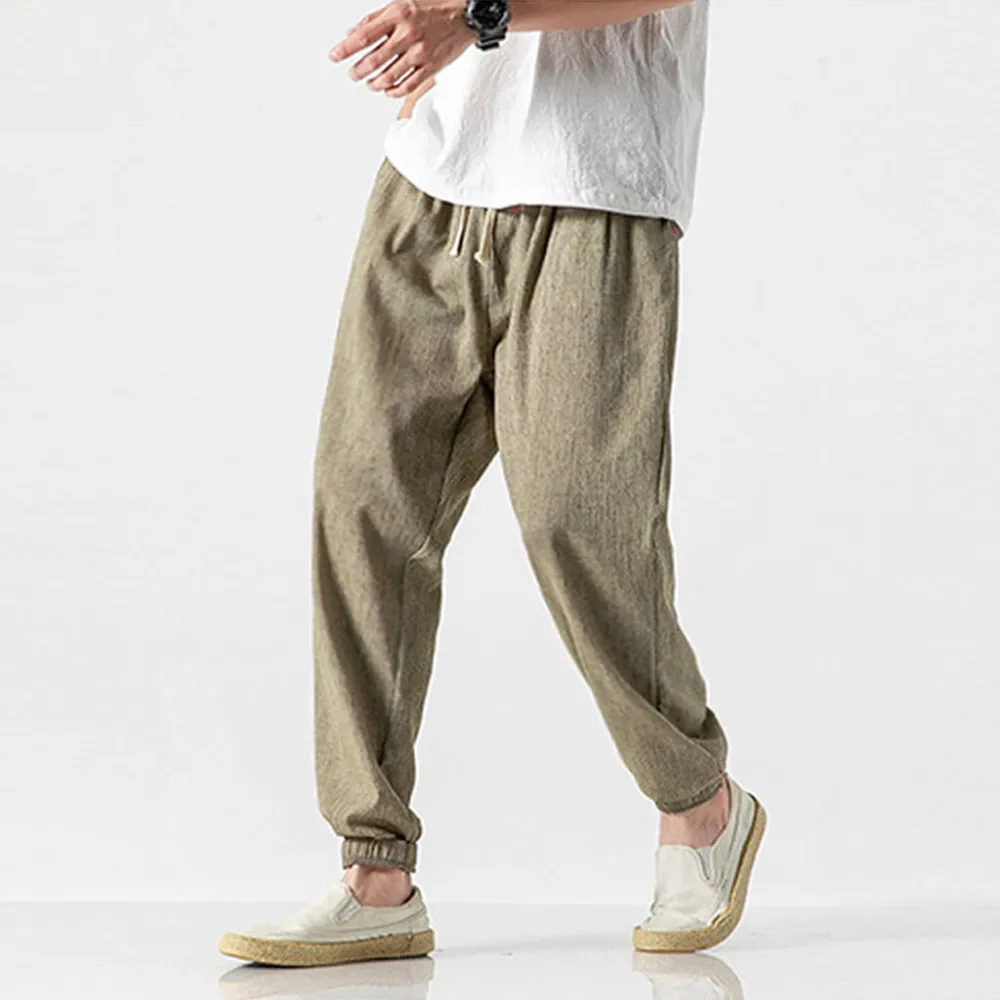 Lightweight Wide Harem Pants