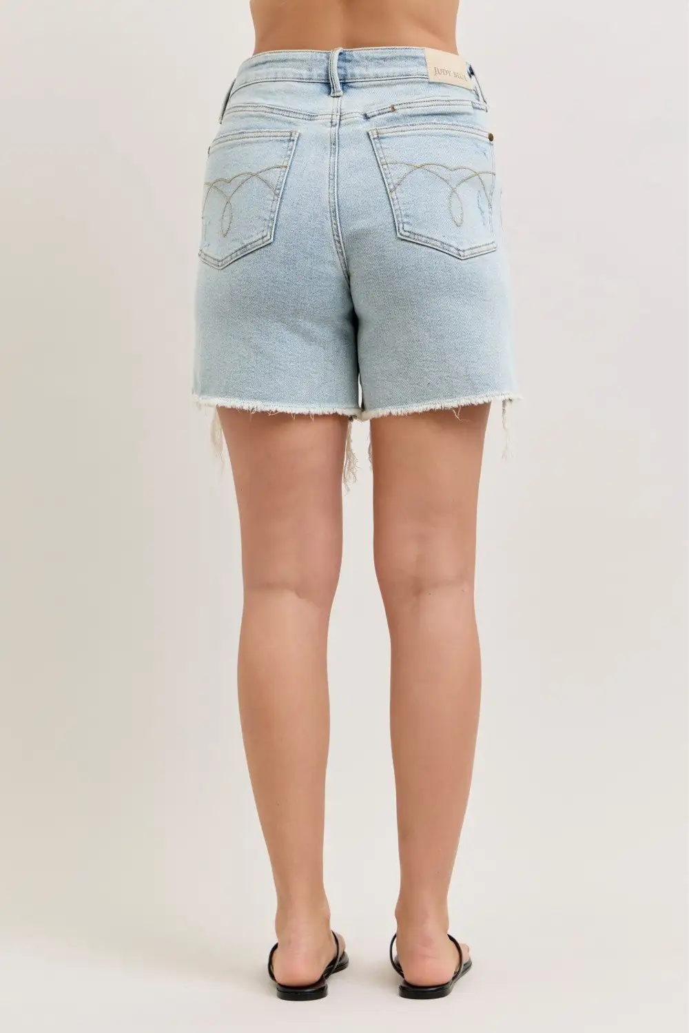 High Waisted Casual Shorts 2