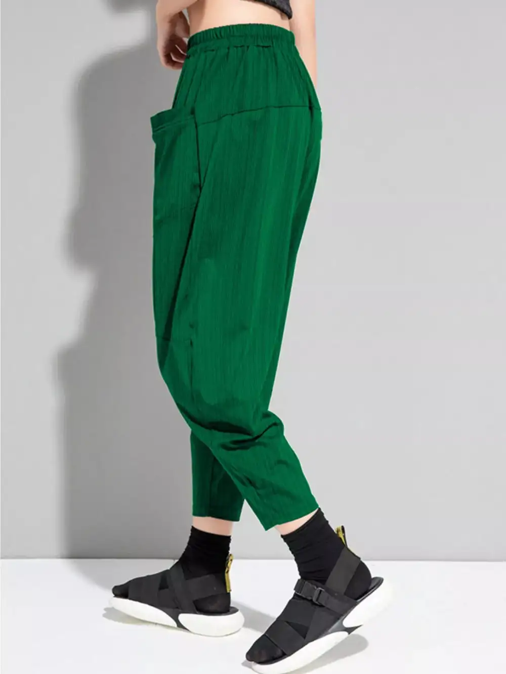 Loose Fit Harem Pants