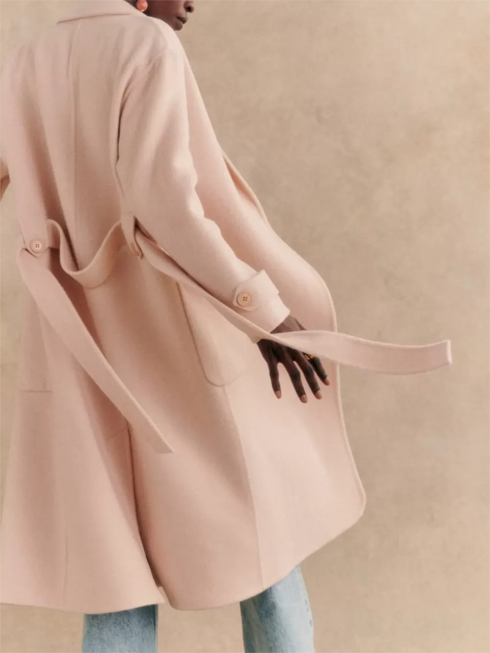 Peter Pan Collar Coat