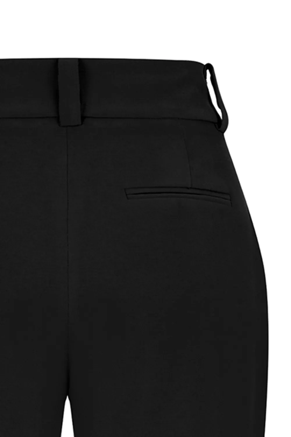 Tapered Pants-Black