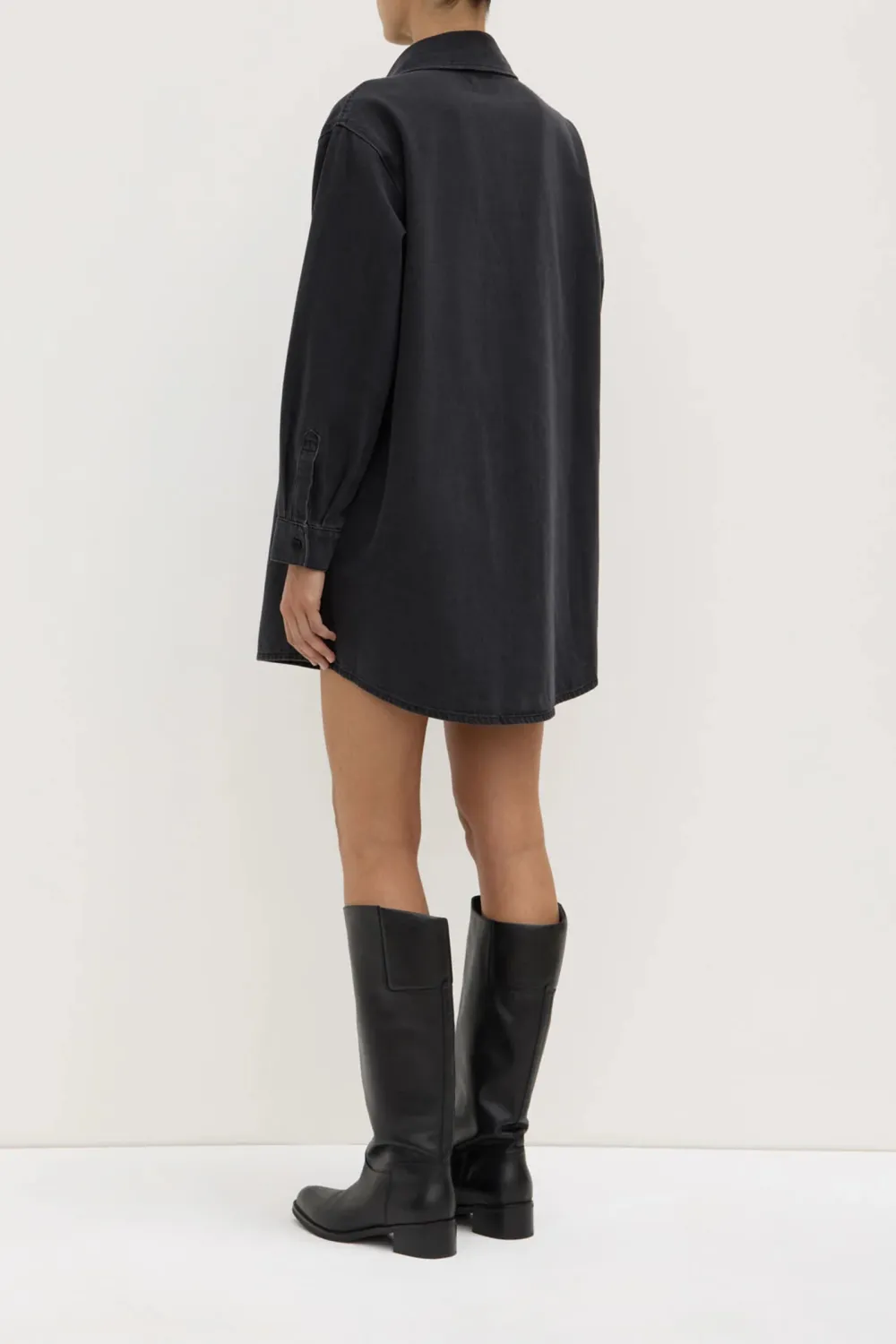 Cotton Denim Dress