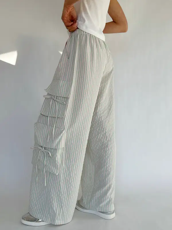Garden Gate Striped Pants