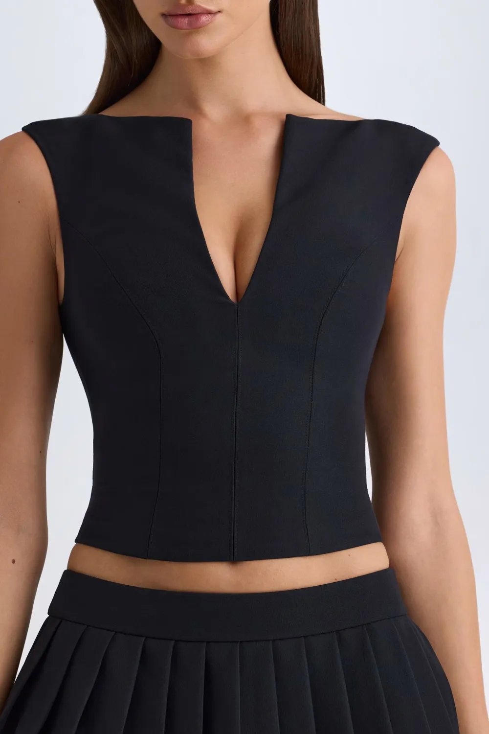 Women's All-Match Right-Shoulder Sleeveless Top