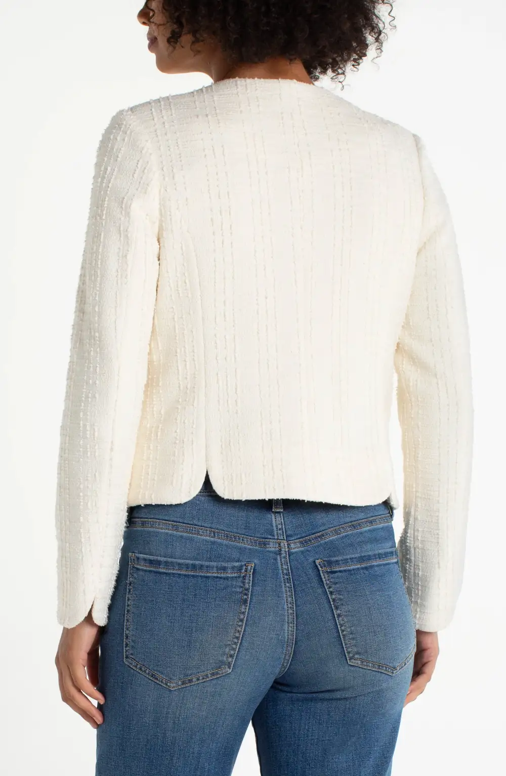 Zip Front Faux Leather Jacket