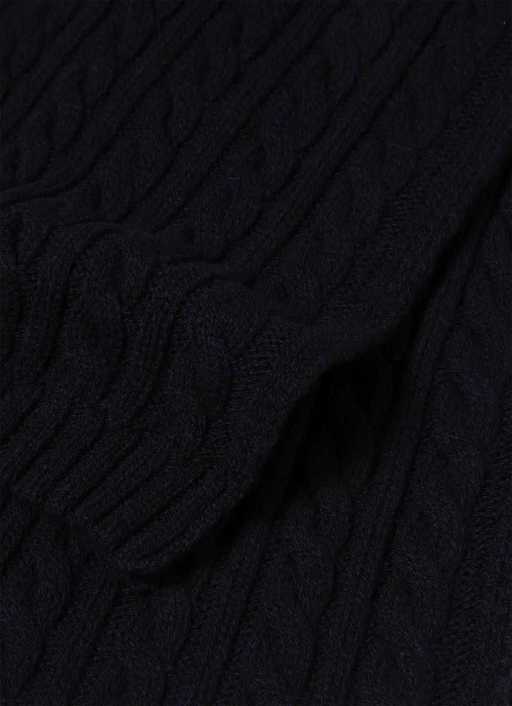 Lambswool Cable Scarf