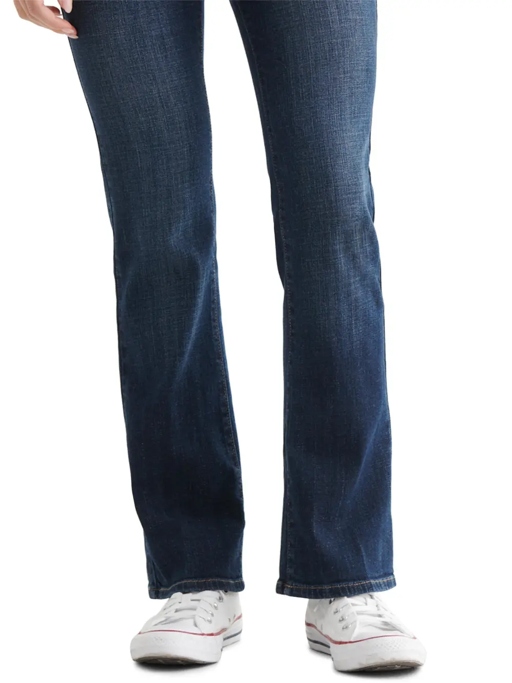 Zipper Hem Ponte Knit Pants