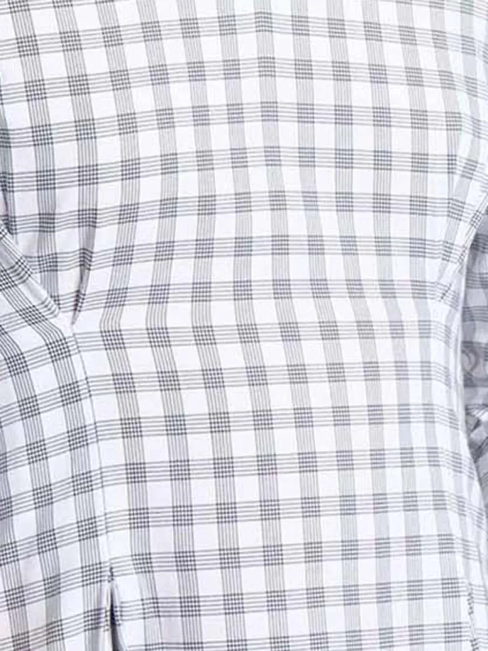 Cotton Plaid Dress