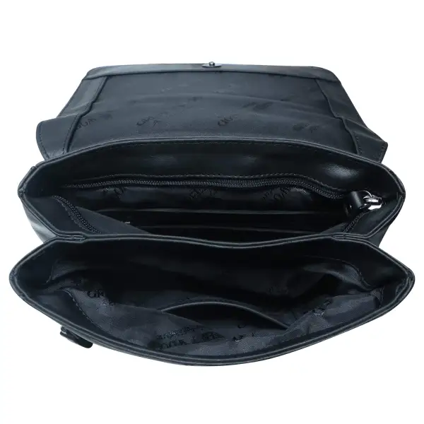 Retro City Leather Backpack
