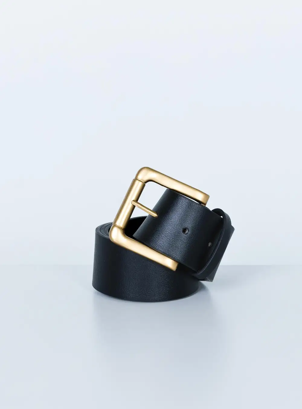 Buckle Faux Leather Street Ready Belt