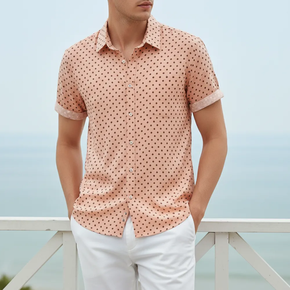 Relaxed Camp Collar Shirt