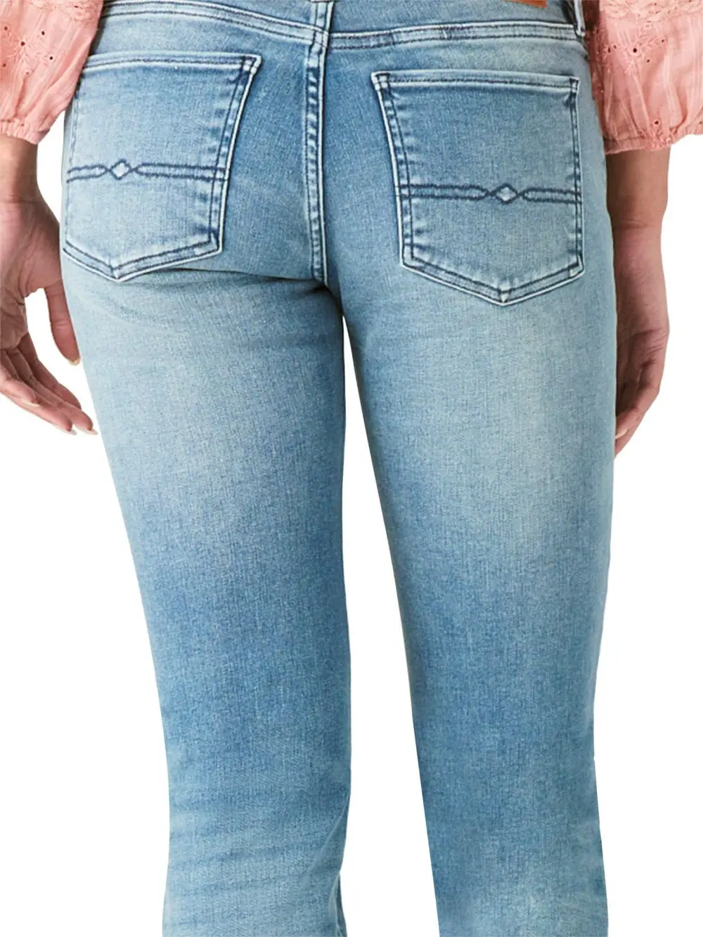 Classic Boot Cut Mid Rise Jeans