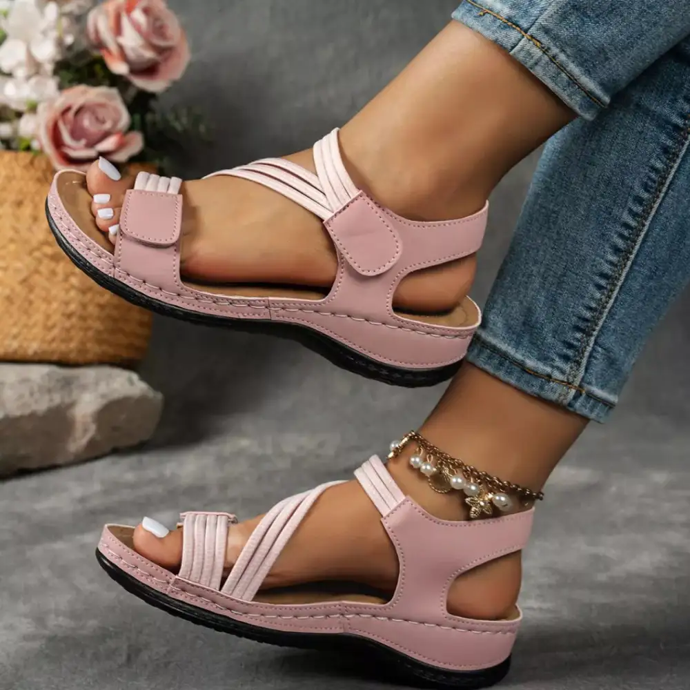 Everyday Wedge Open Sandals