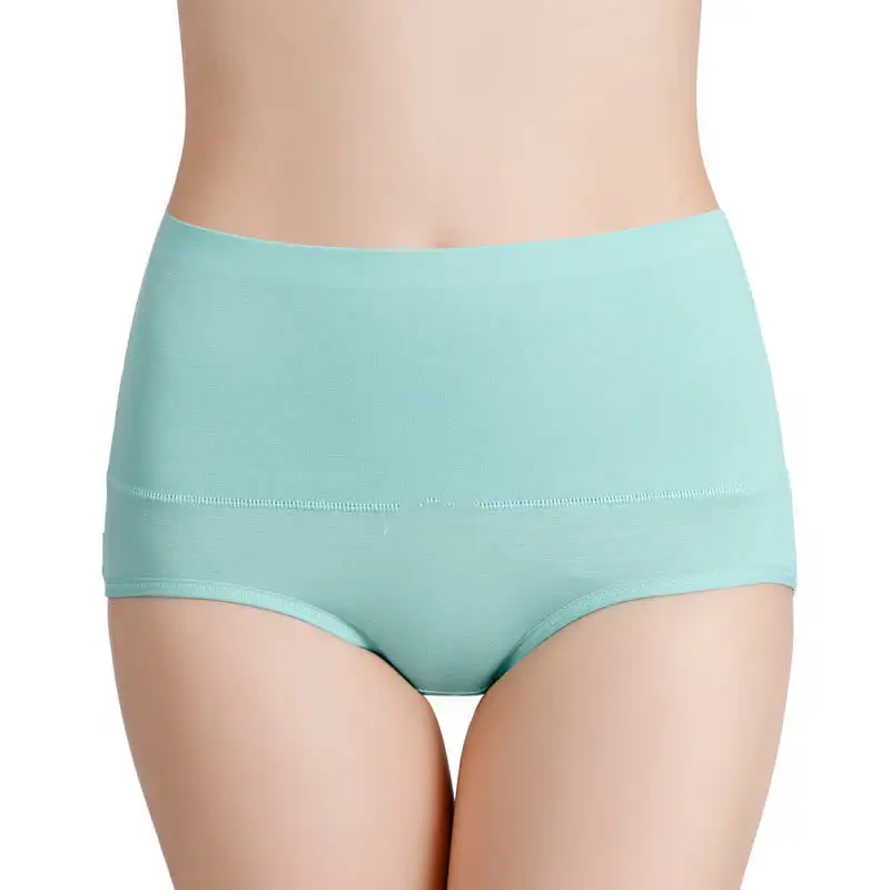 Plus Size High Waist Soft Touch Breathable Panty