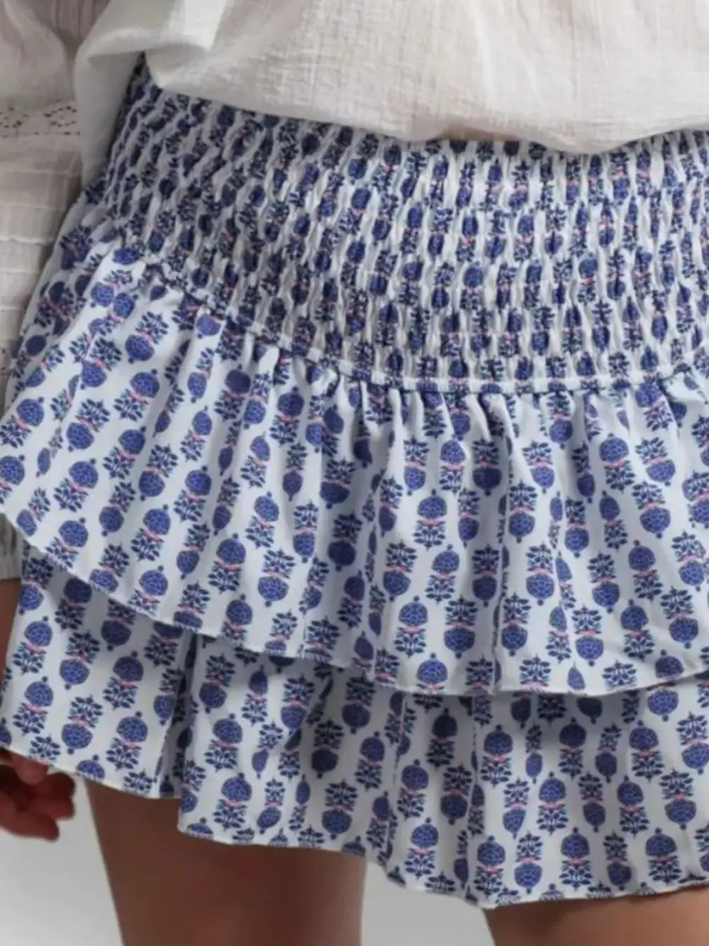 Layered Layered Mini Skirt