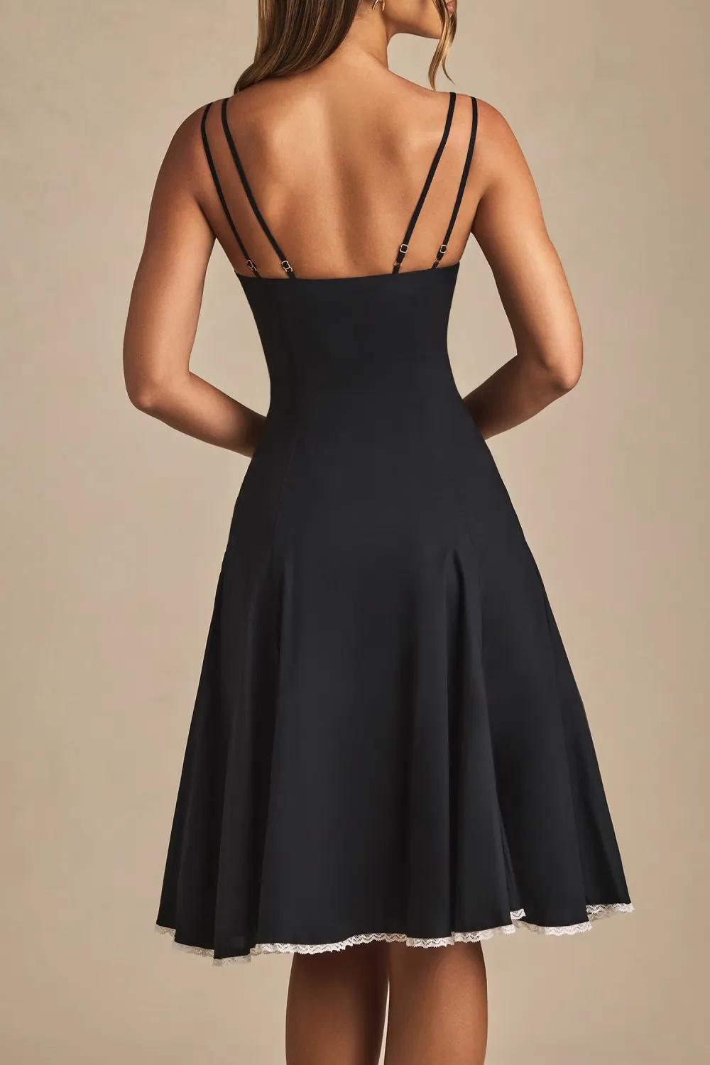 Pure Cotton Breathable Girly Bowknot Ladies Dress