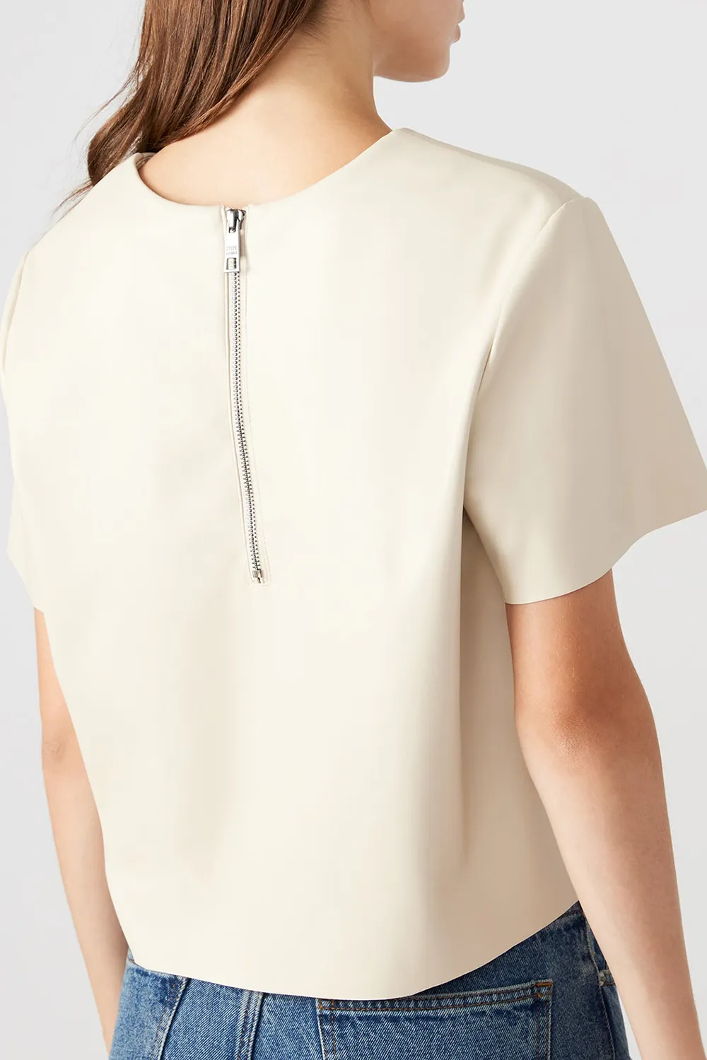 POLYESTER TOP BONE