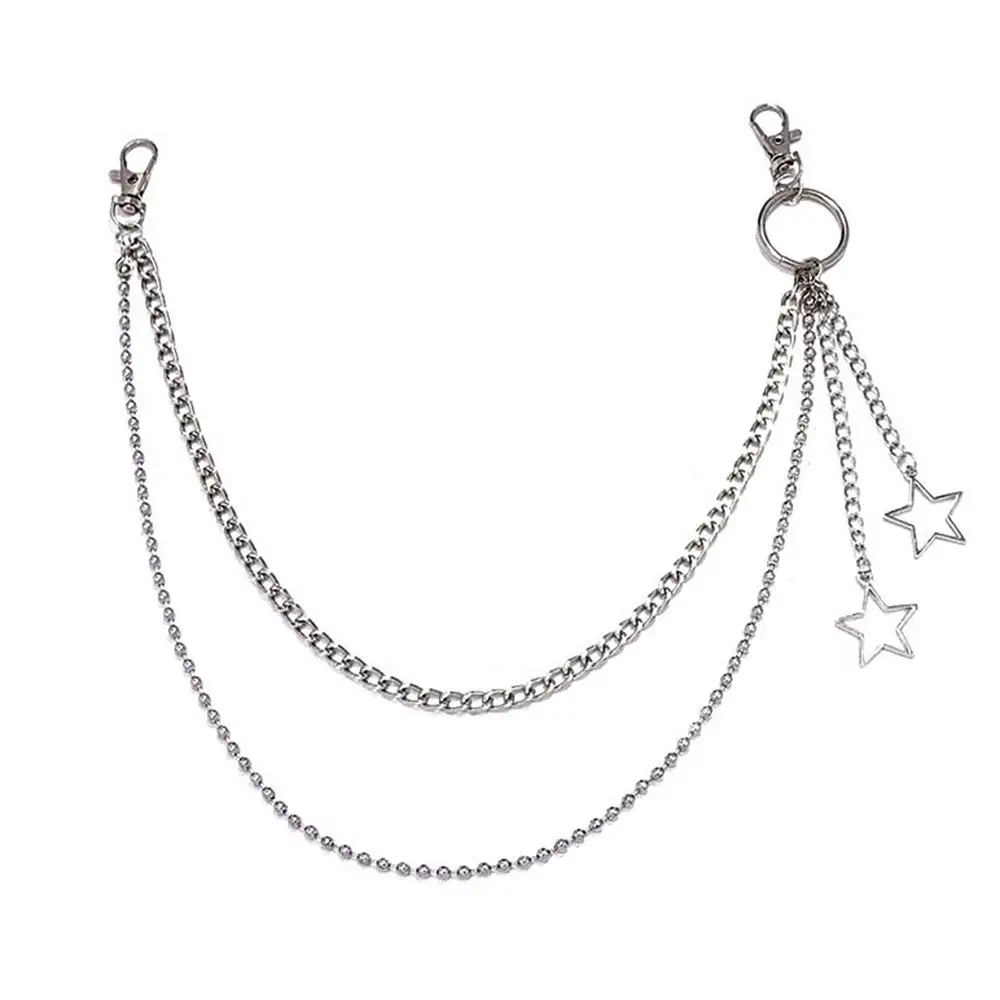 Grunge Star Pant Chain Belt
