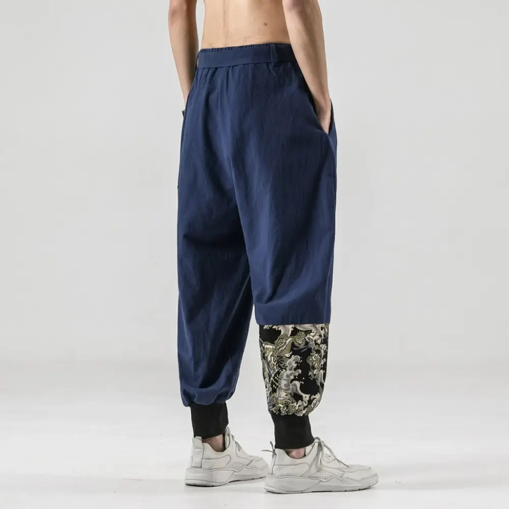 Simple Wrap Waist Pants