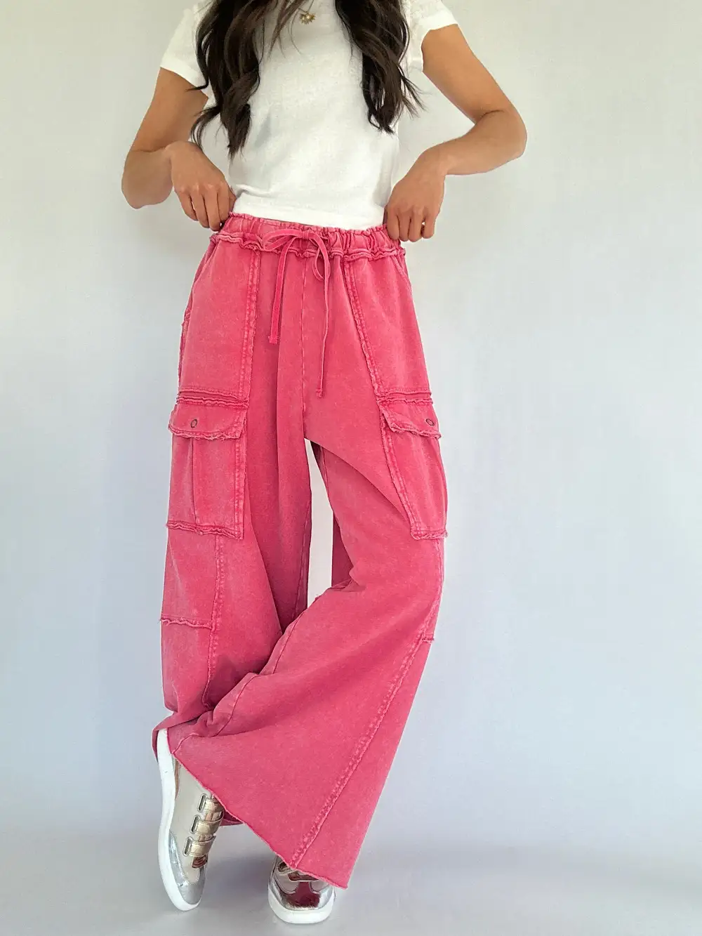 Casual Drawstring Travel Pants