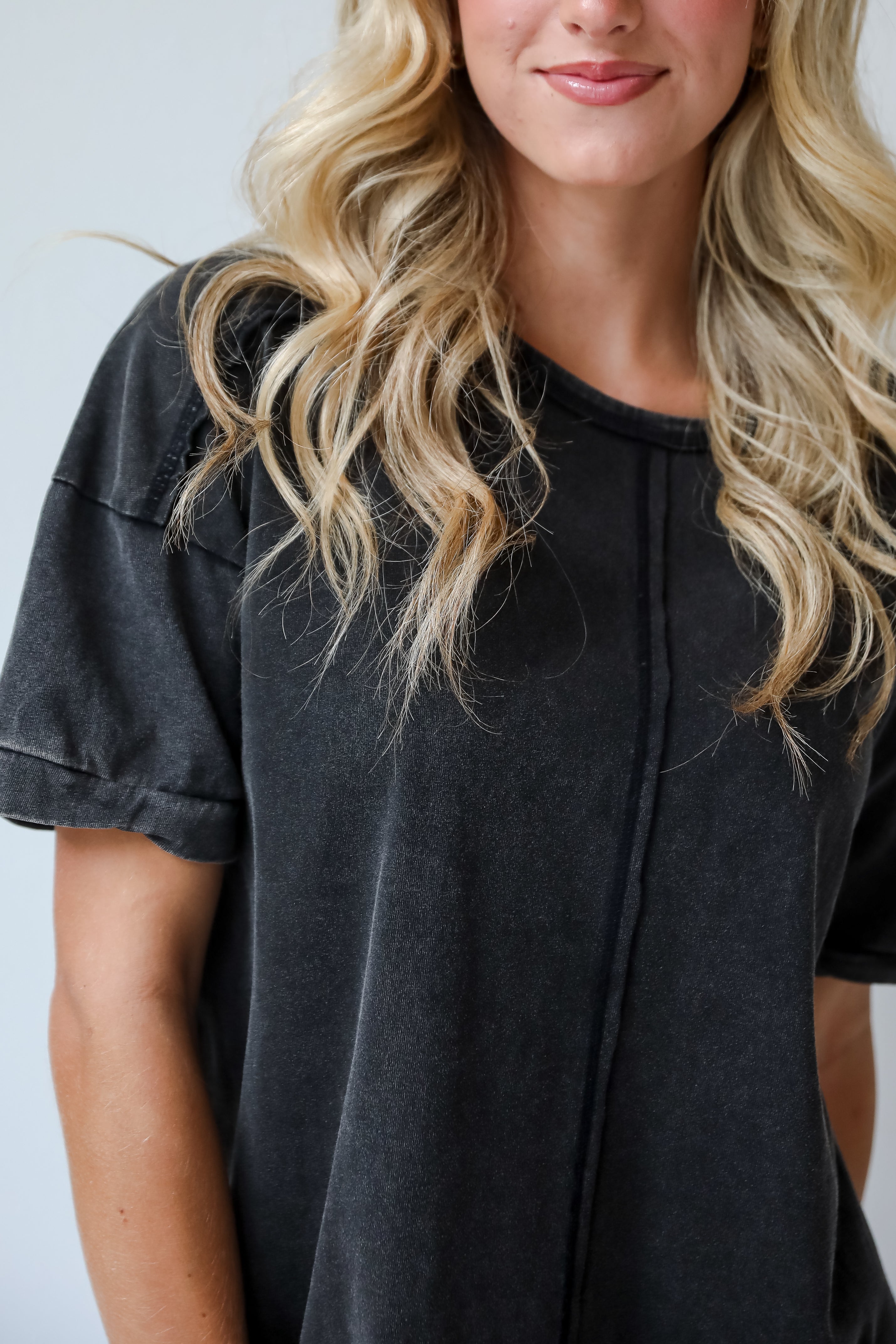 Comfy Mindset Oversized Tee - DU DEAL