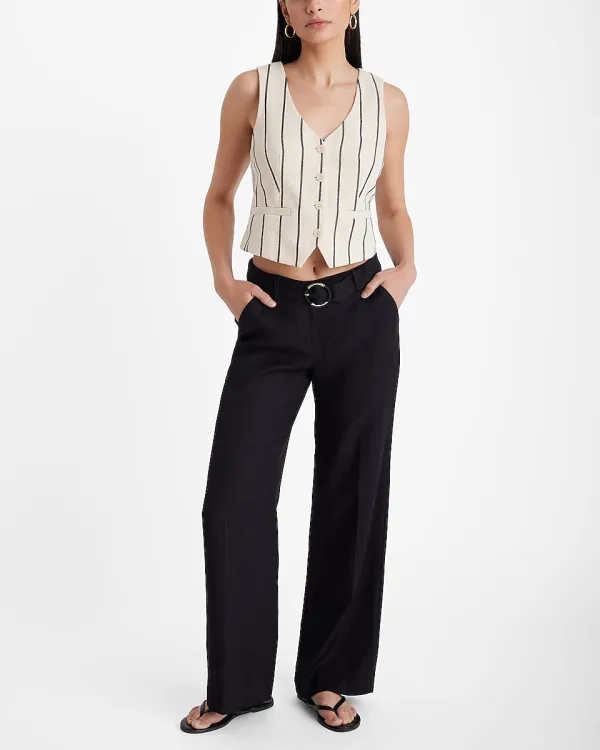 Mid Rise Trouser Pant
