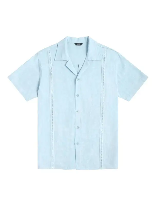 Relaxed Linen Blend Everyday Shirt