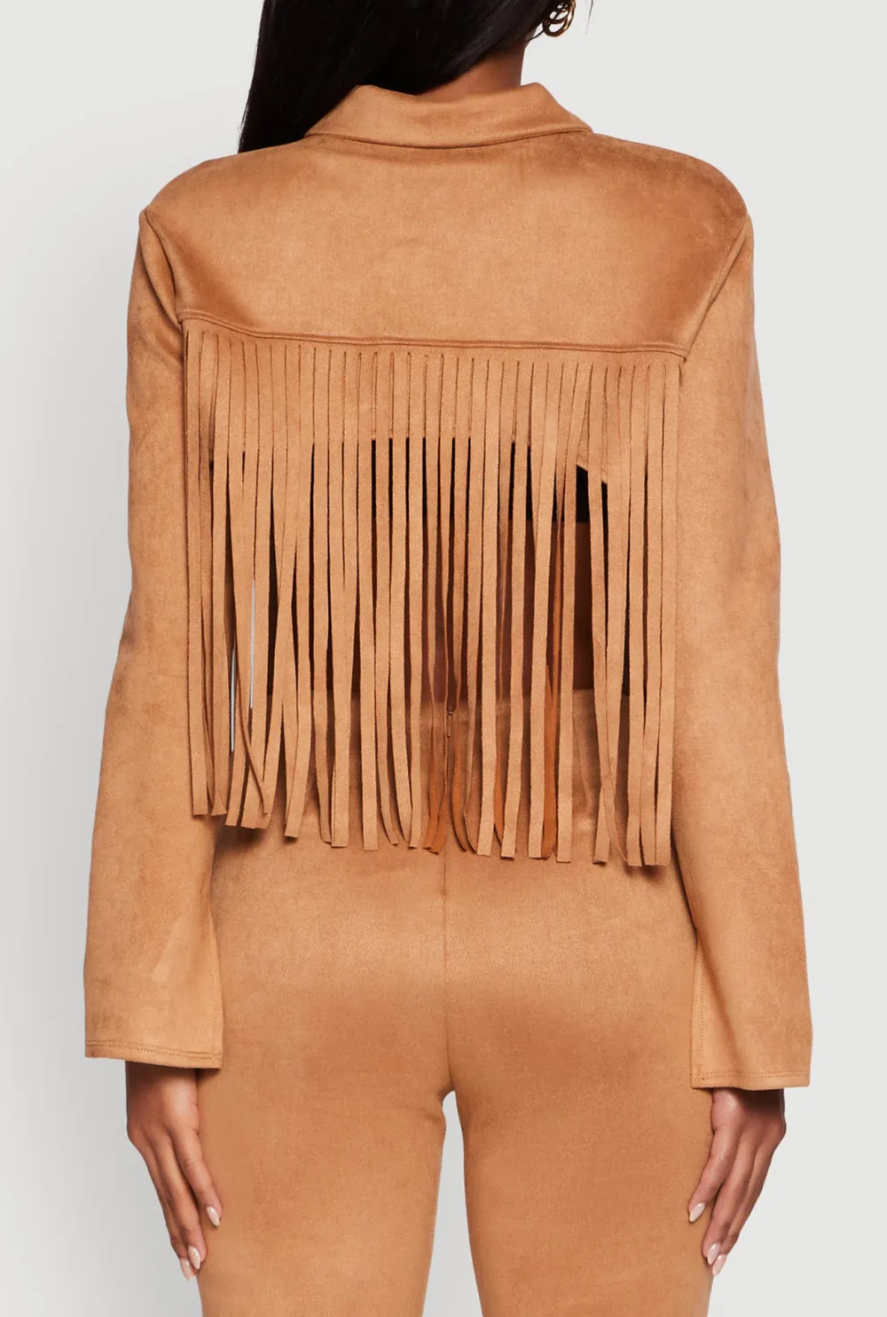 Long Sleeved Tassel Jacket