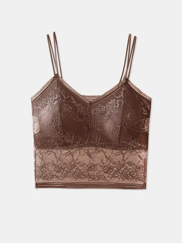 Breathable Sexy Lace High Elasticity Camisole Bra & Bralette