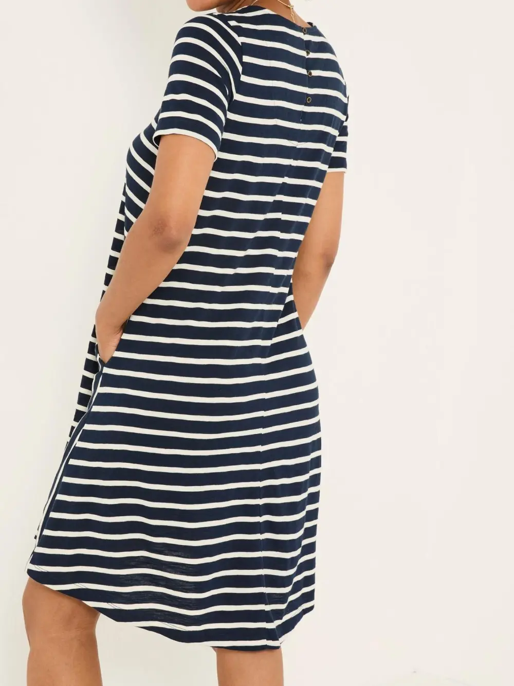 Simone Breton Stripe Jersey Dress