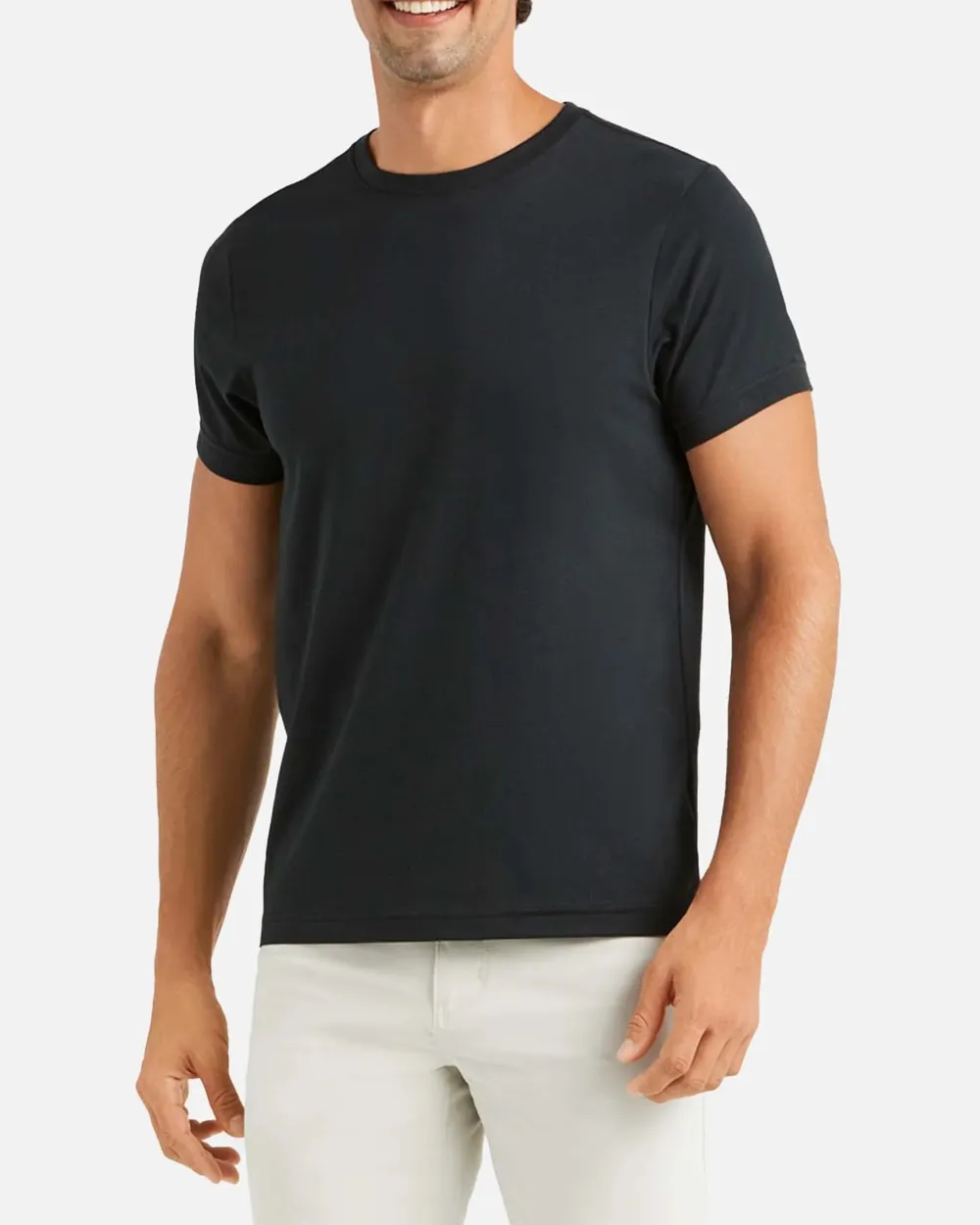 Fashionable Men's Casual Pure Cotton T-shirt