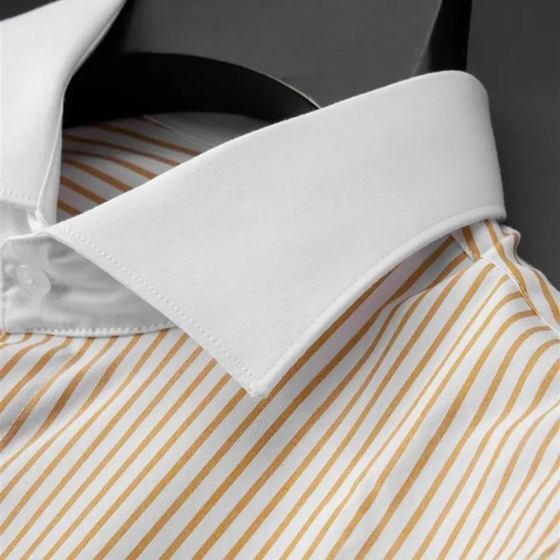 Pinstripe Dress Button Shirt
