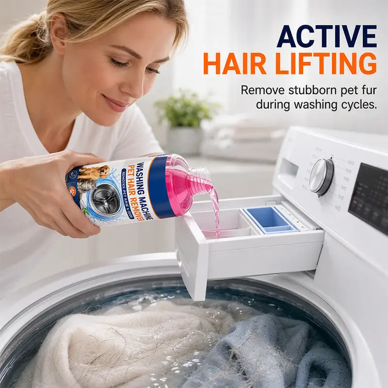 Washing Machine Pet Hair Remover Liquid