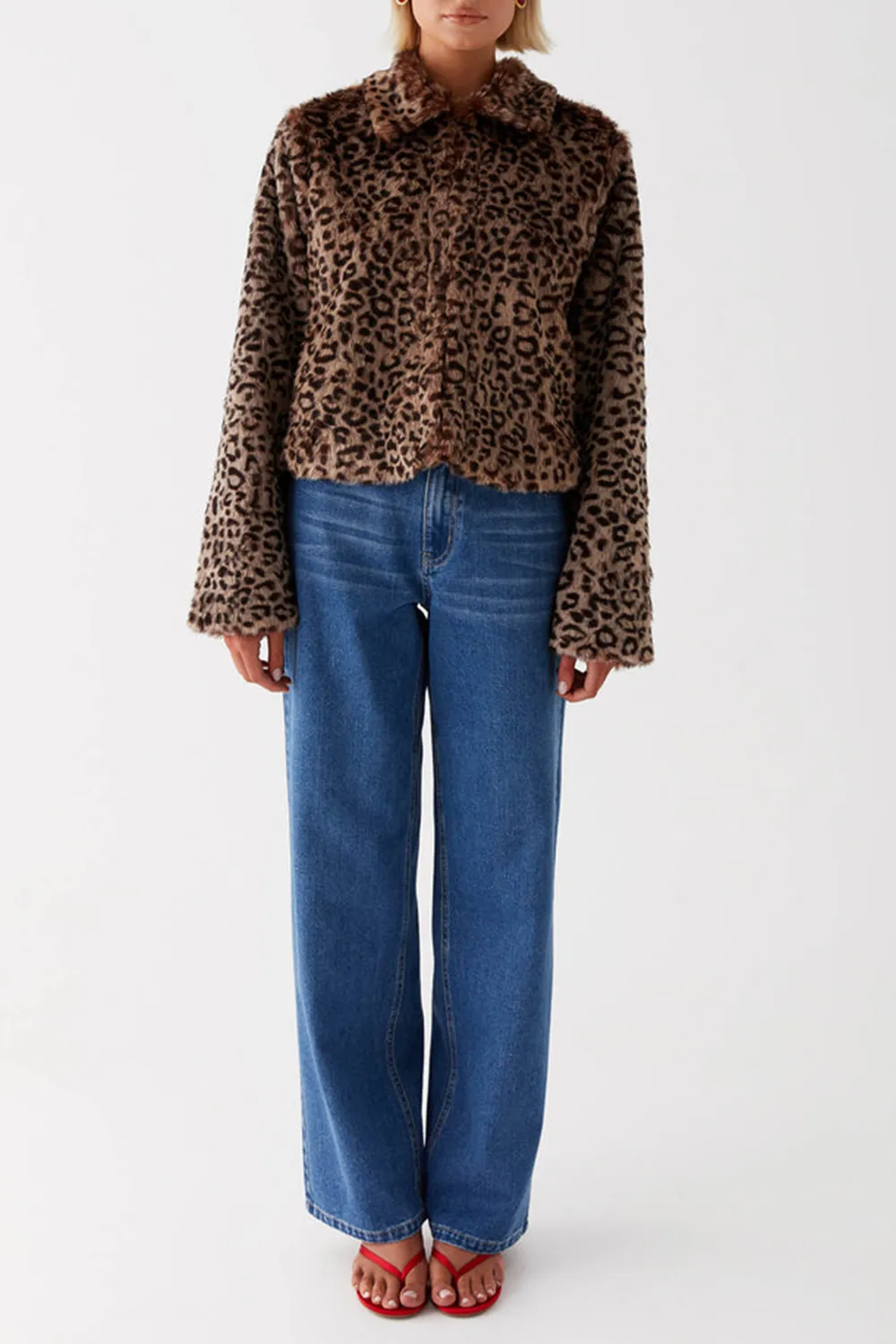 Fur Jacket - Leopard