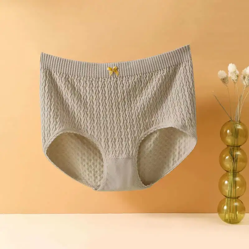 Plus Size High Waist Soft Touch Breathable Panty