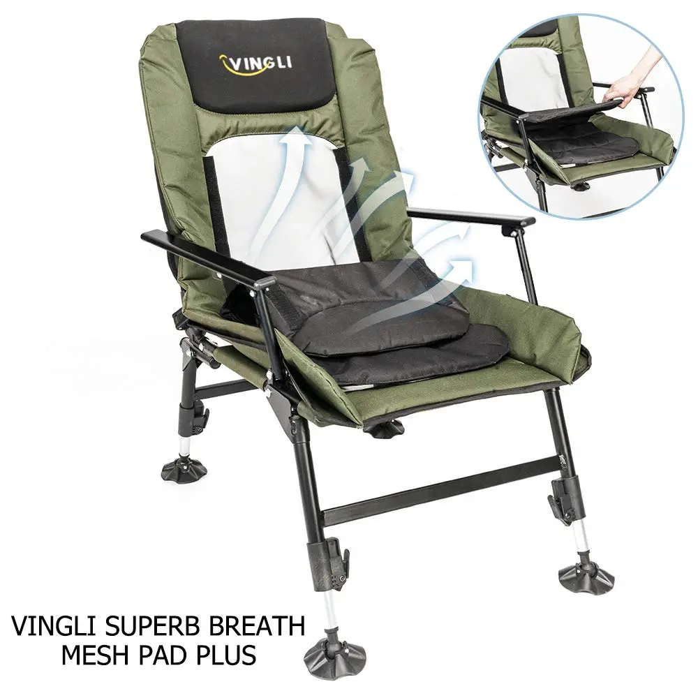 Foldable  Adjustable Reclining Fishing Chair