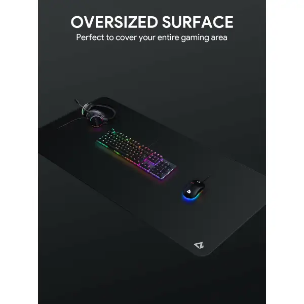 AUKEY KMP4 Gaming Mouse Pad XXXL Oversized 47.2 x 23.6 x 0.12in