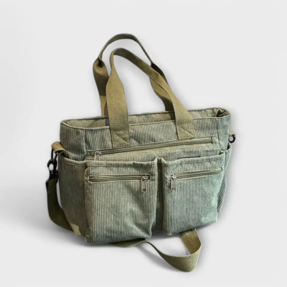 Nylon Soft Grain Tote Bag