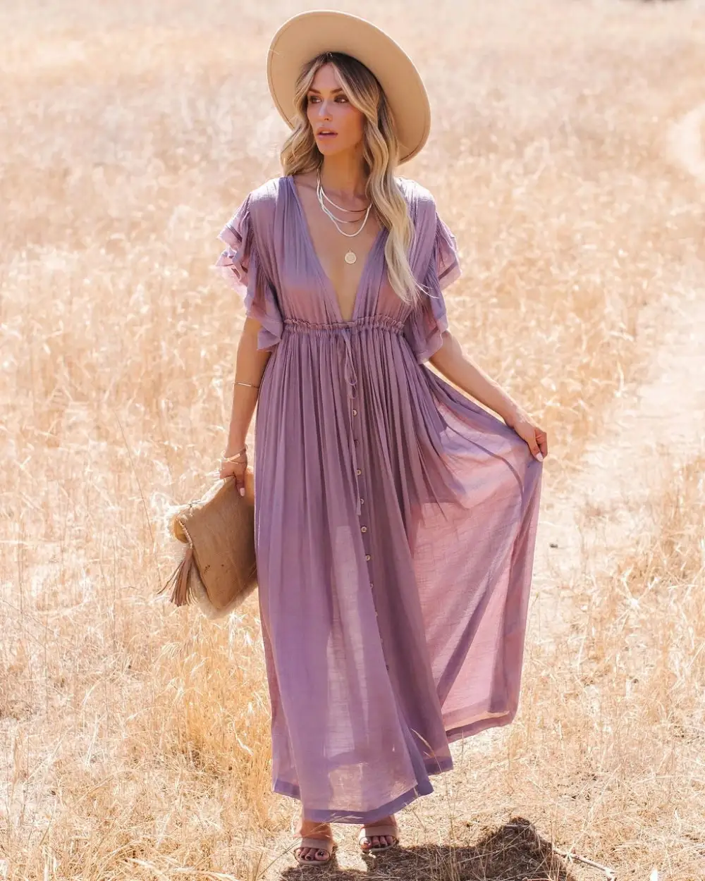 Live The Life You Long To Boho Maxi Dress