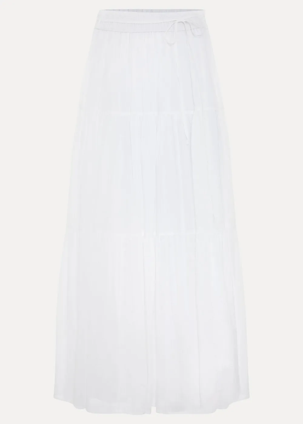Solid-Color Pleated Quick-Drying Half Skirt