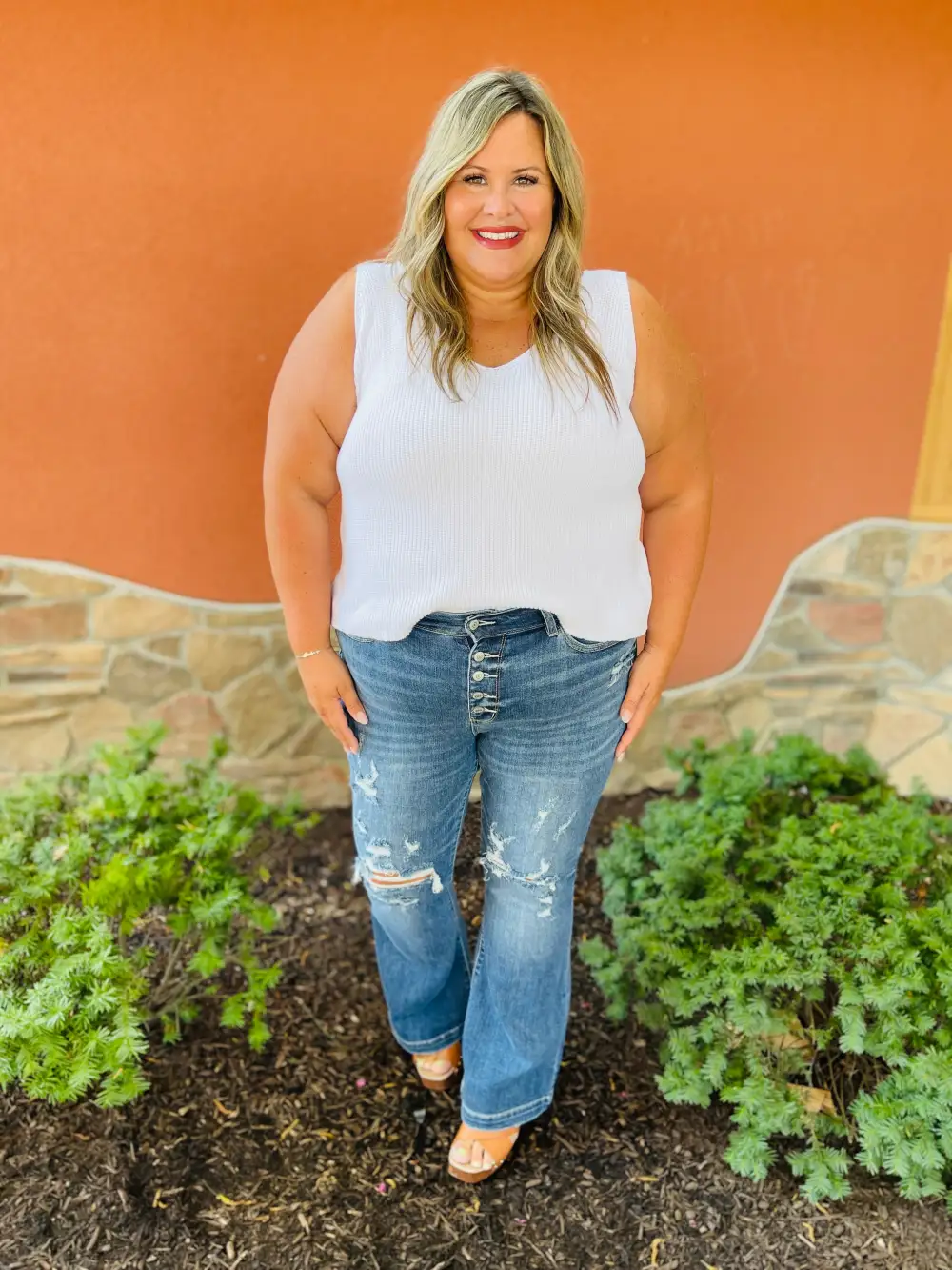 RESTOCK! Always Plus/Reg Let's Go Girls Flare Jeans