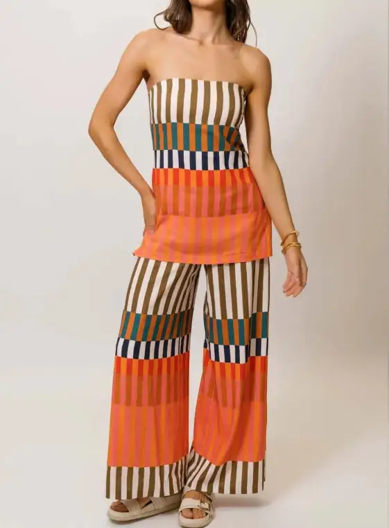 Wide Leg Sleeveless Jumpsuit