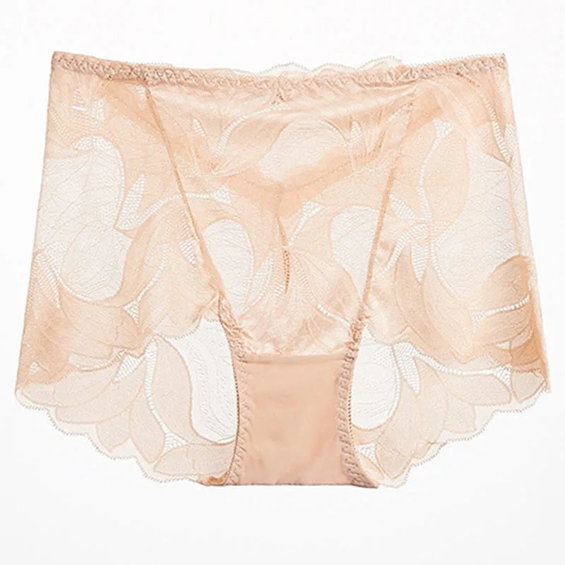Everyday Plus Size High Waist Seamless Breathable Brief Panty
