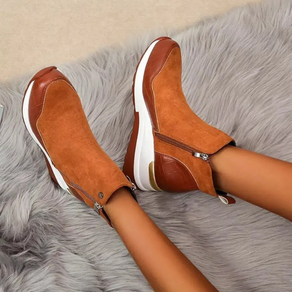 Side-Zip Ankle Boots