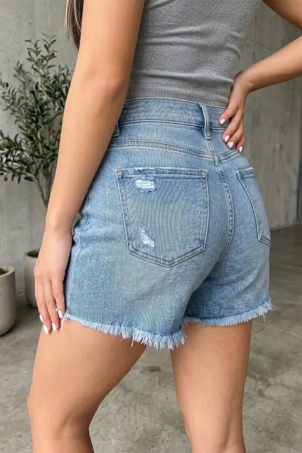 Weekend Edge Denim Shorts