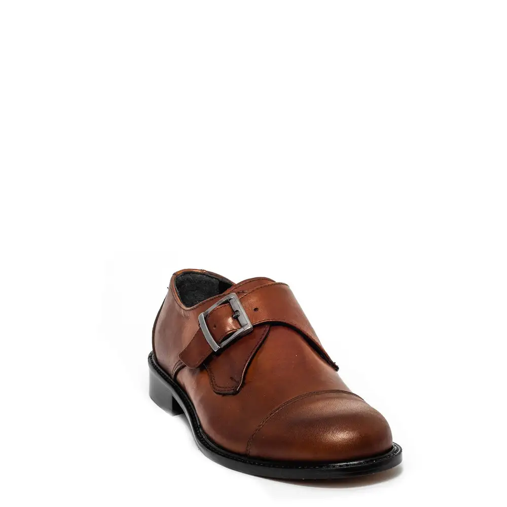 Simple Slip On Leather Shoes