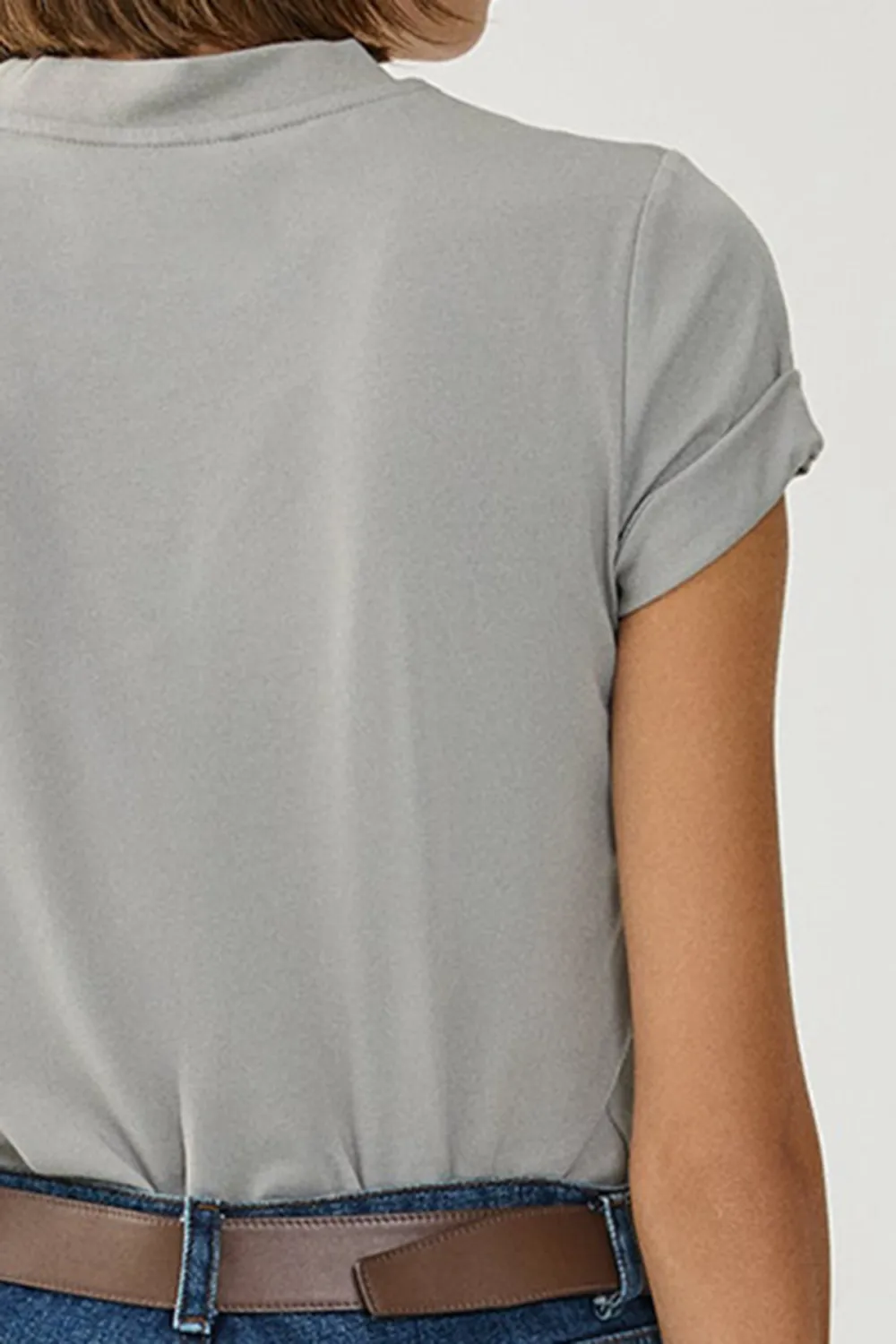 Short Sleeve T-Shirt-Grey