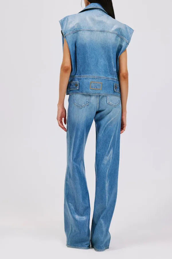 Bootcut Denim Pants