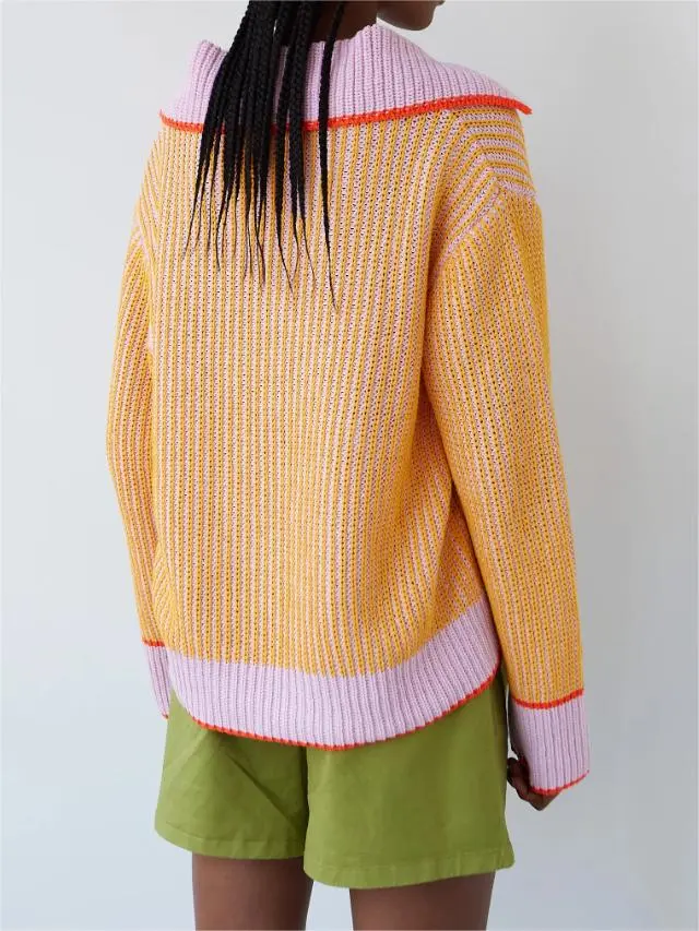 PEACH GAVIOTA SWEATER